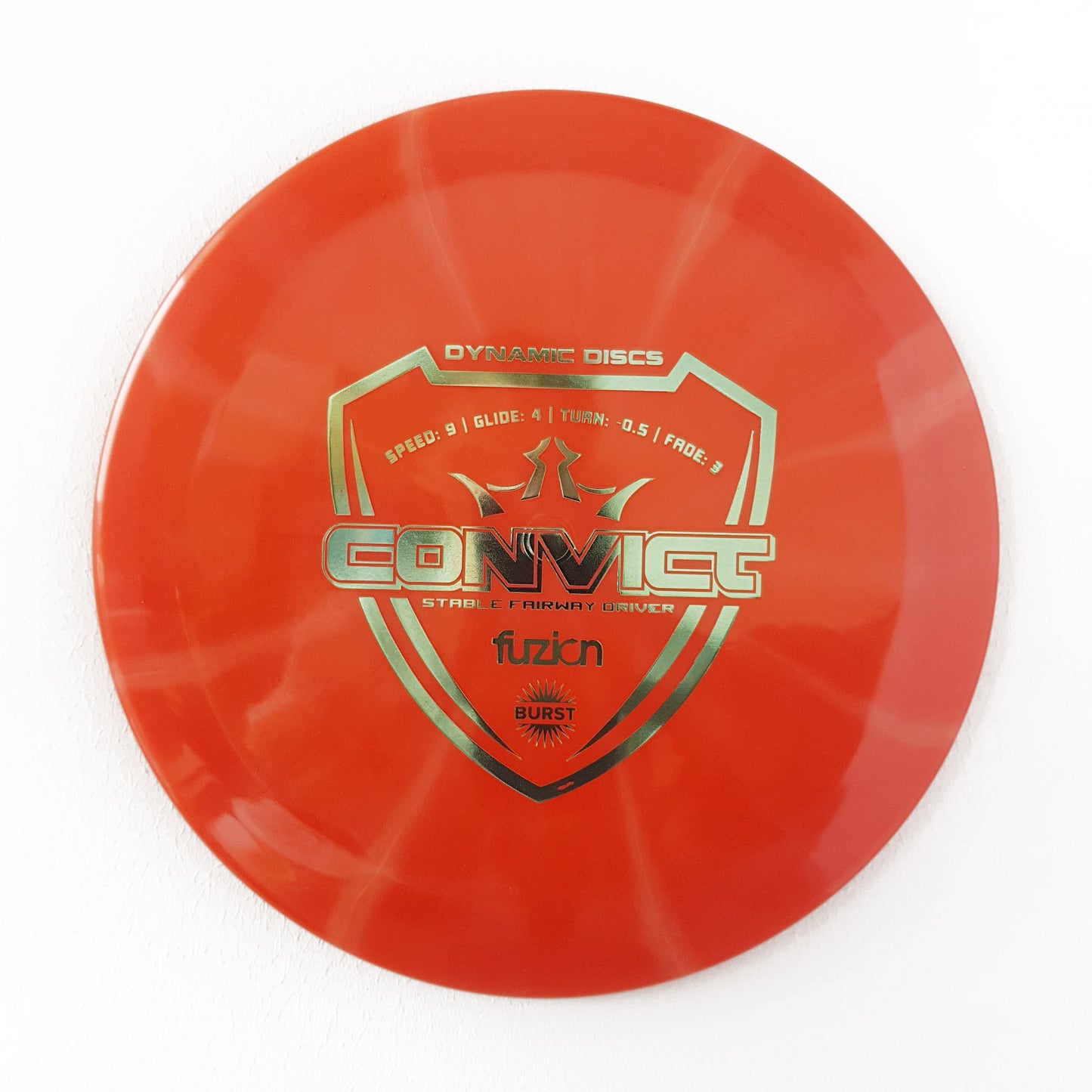 Dynamic Discs Fuzion Burst Convict