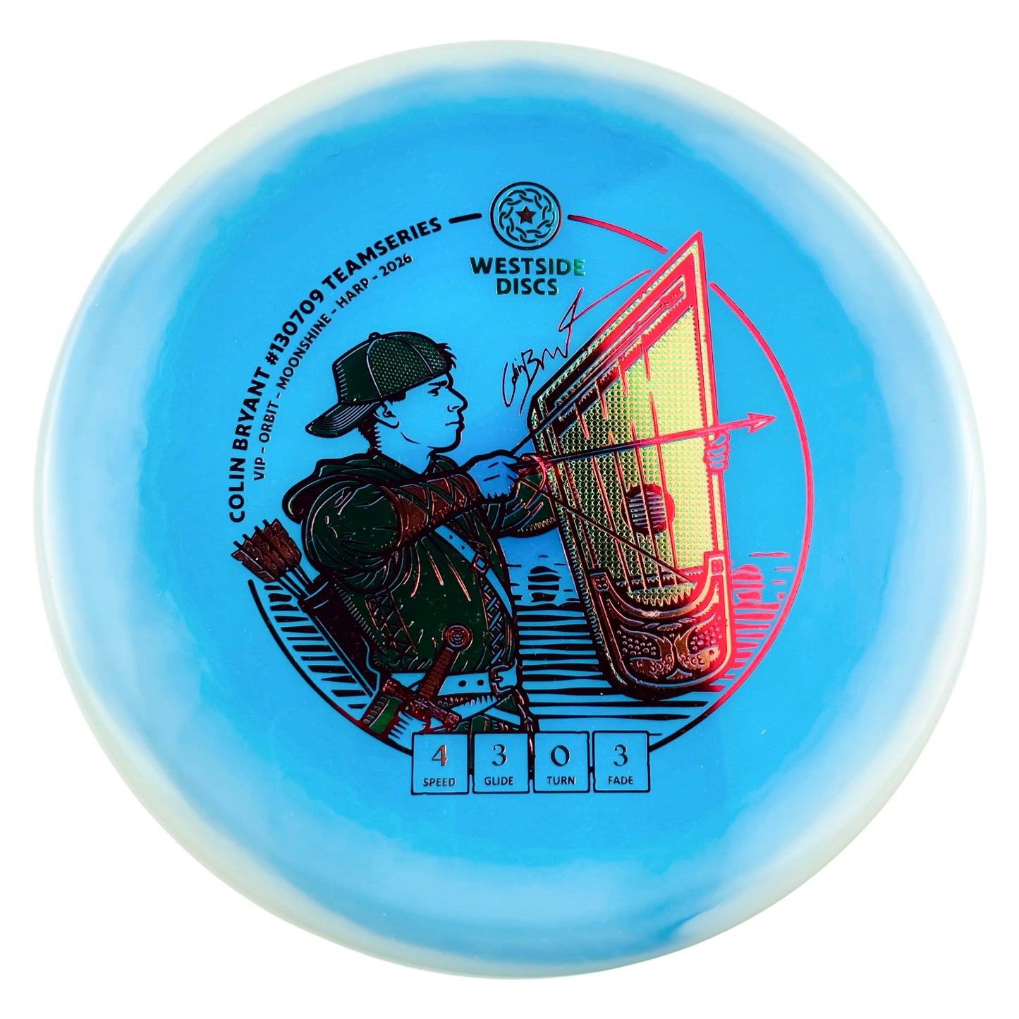 Westside Discs VIP Moonshine Orbit Harp - Colin Bryant Team Series