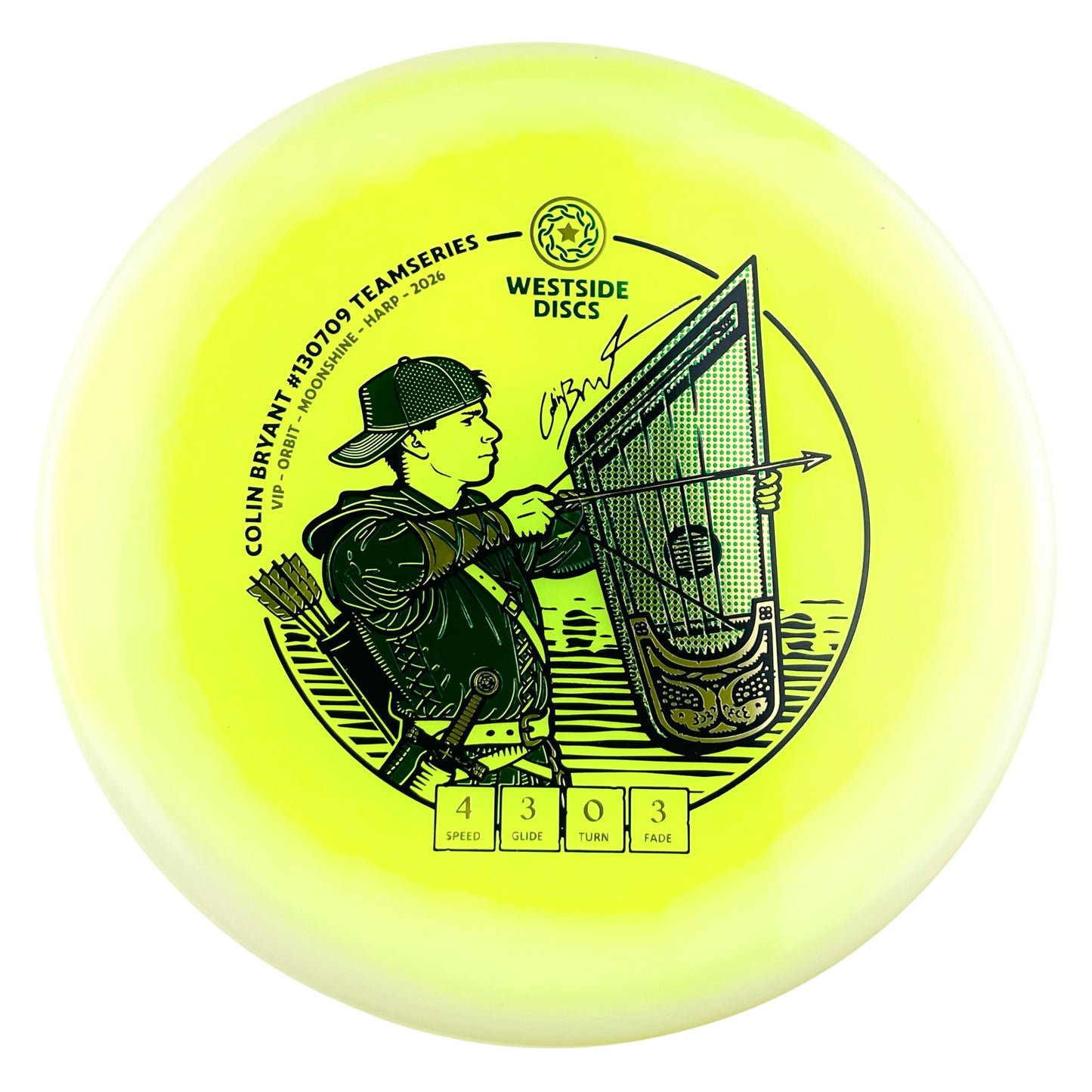 Westside Discs VIP Moonshine Orbit Harp - Colin Bryant Team Series