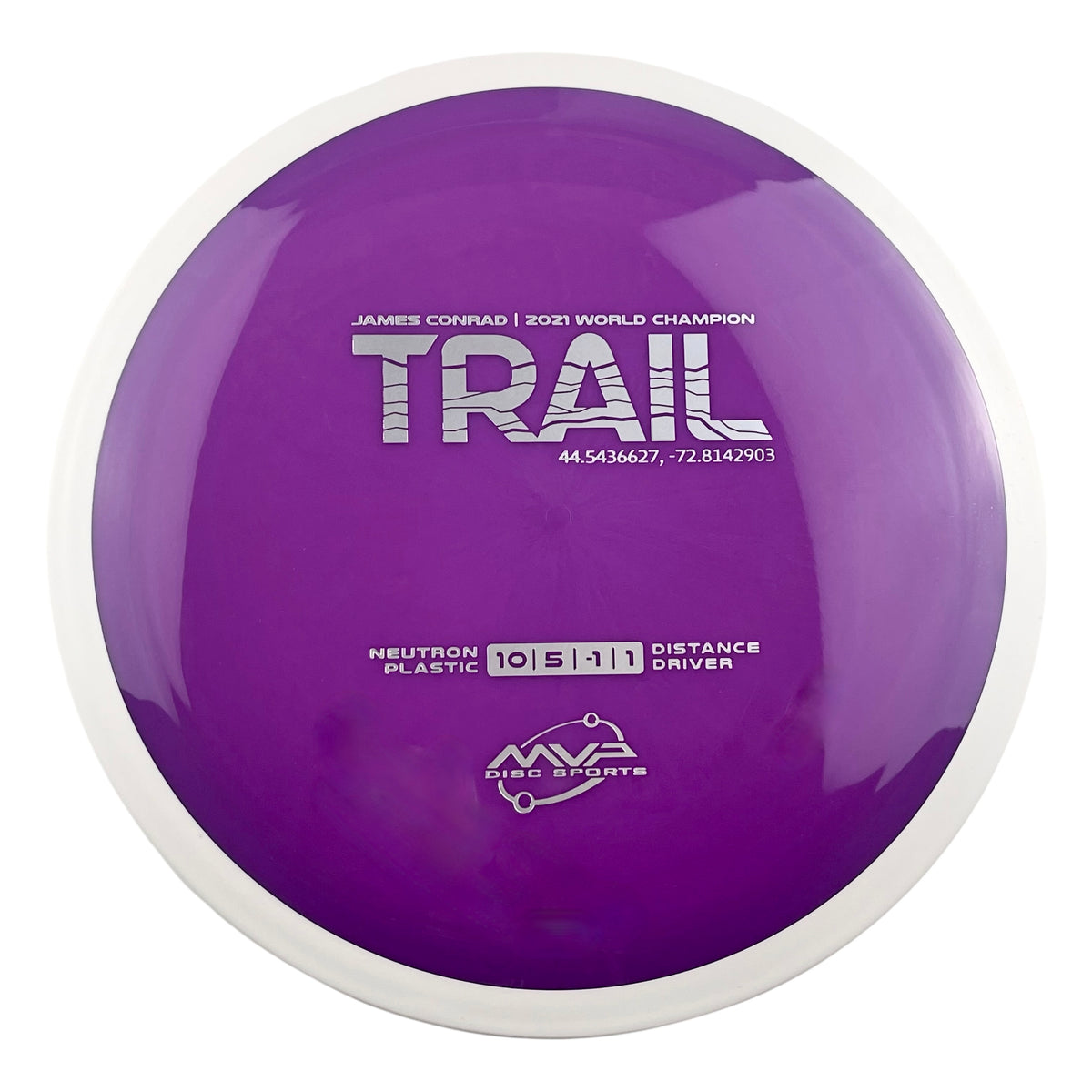 MVP Disc Sports Neutron Trail White Rim