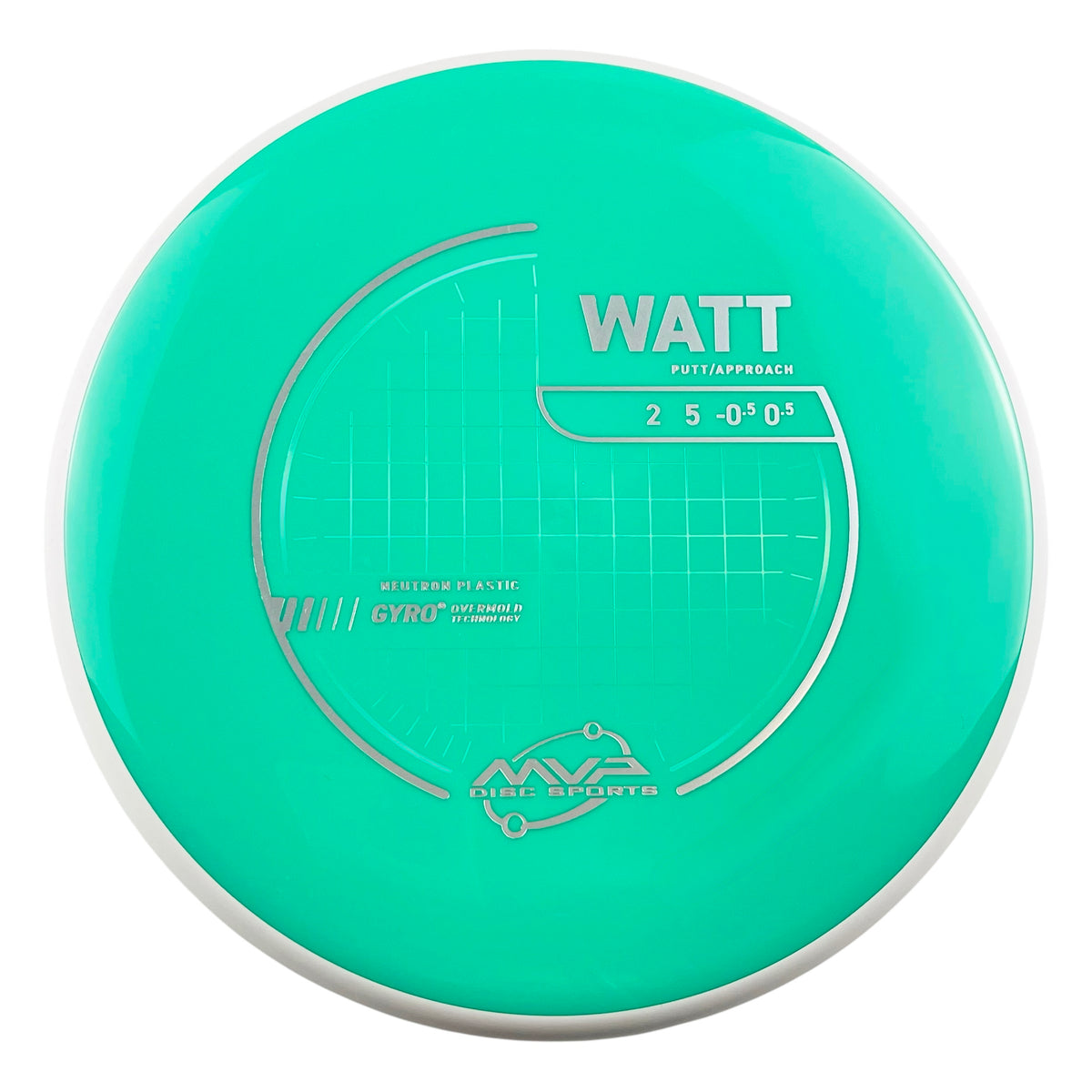 MVP Disc Sports Neutron Watt - White Rim
