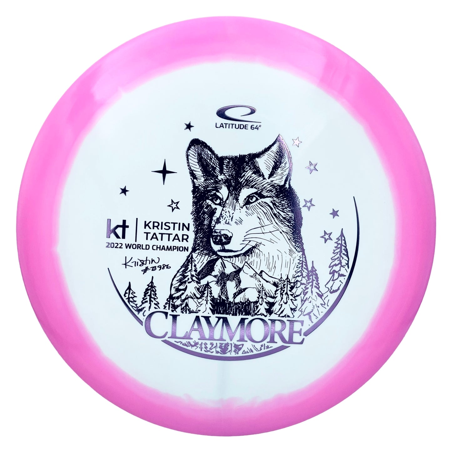 Latitude 64 Gold Orbit Claymore - Kristin Tattar team Series