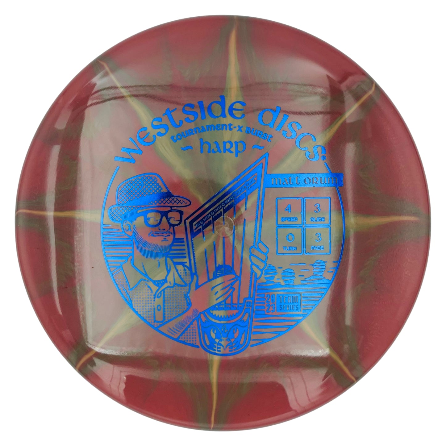 Westside Discs Tournament-X Burst Harp - Matt Orum Team Series 2023