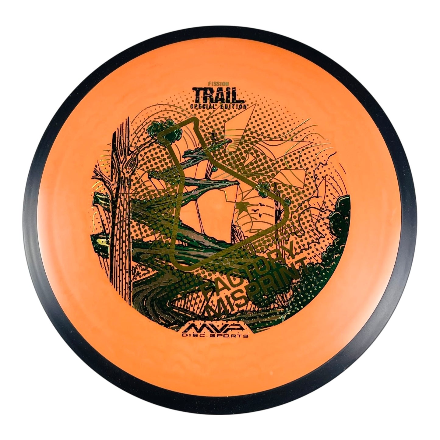 MVP Disc Sports Fission Trail Special Edition Factory Misprint
