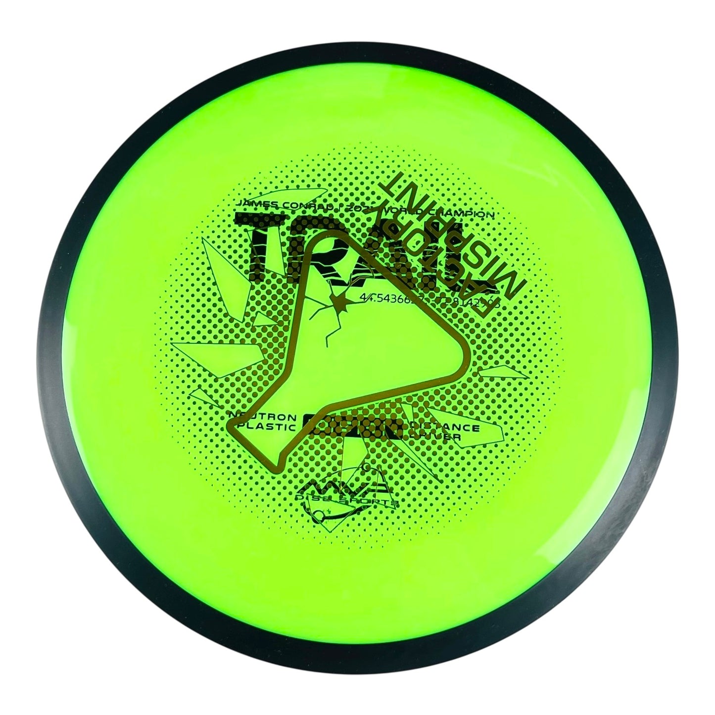MVP Disc Sports Neutron Trail Factory Misprint
