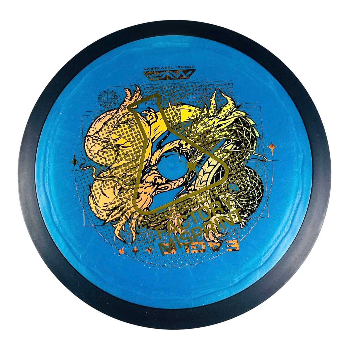 MVP Disc Sports Plasma Dimension Eagle McMahon Team Series Factory Misprint