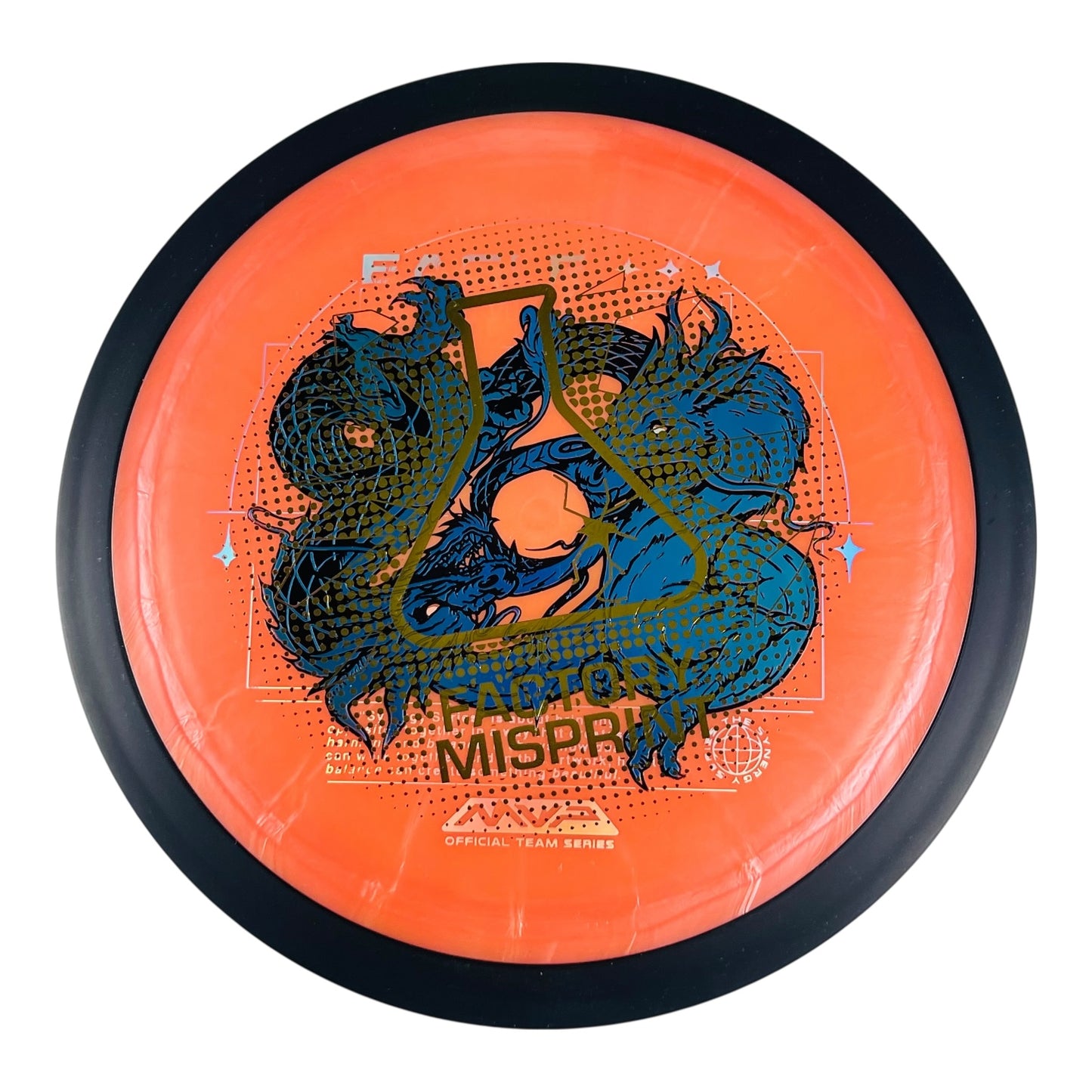 MVP Disc Sports Plasma Dimension Eagle McMahon Team Series Factory Misprint