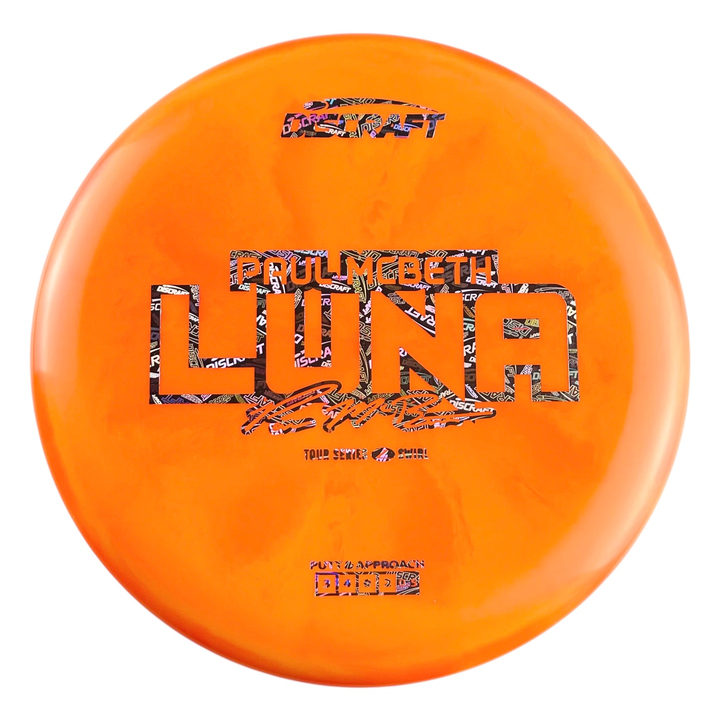 Discraft Z Swirl Luna - 2025 Tour Series Paul McBeth