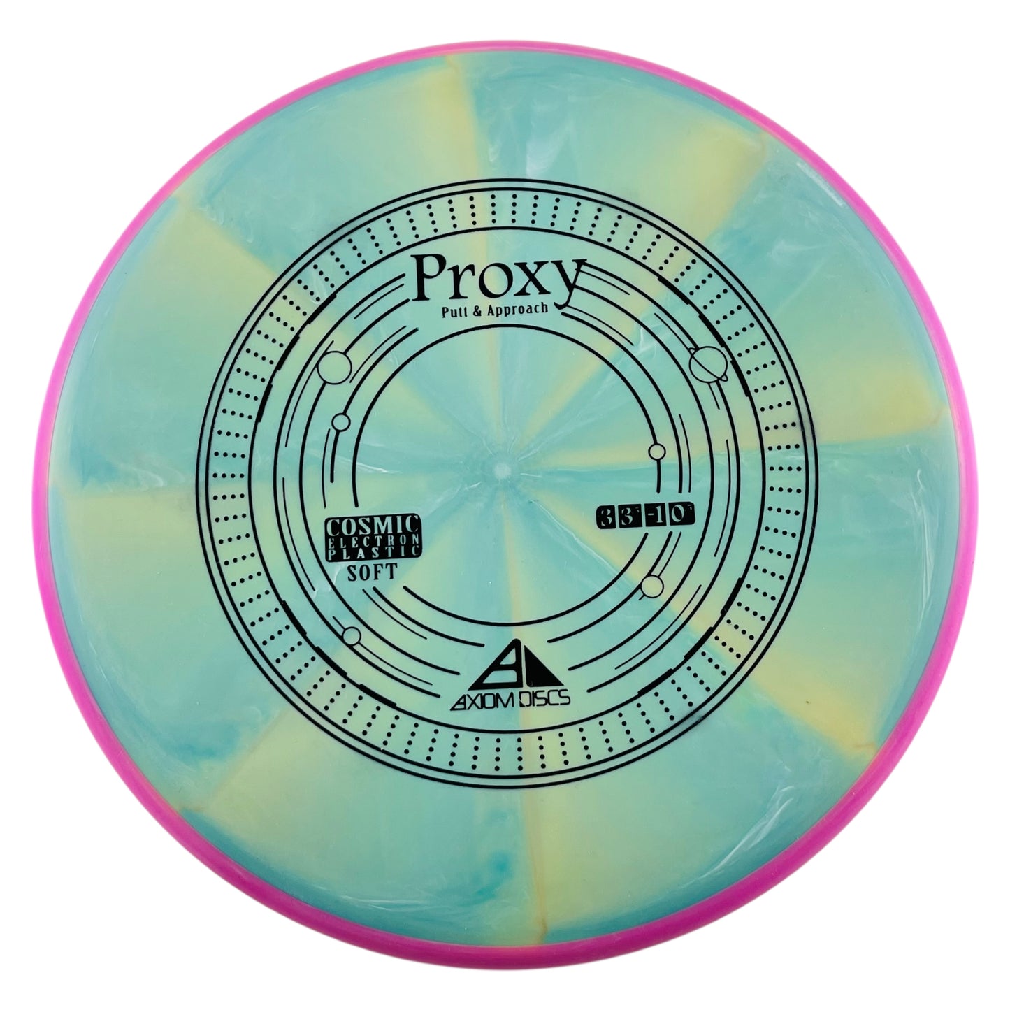 Axiom Discs Cosmic Electron Soft Proxy