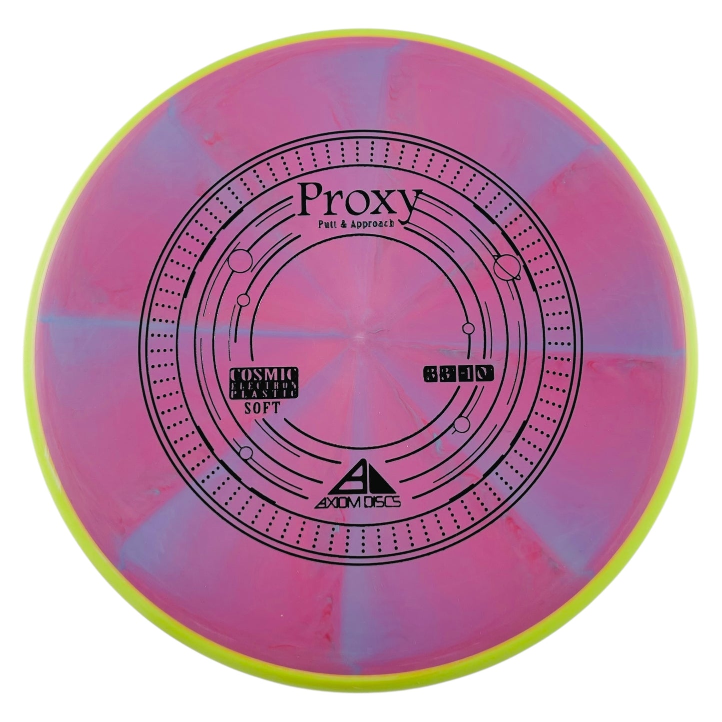 Axiom Discs Cosmic Electron Soft Proxy