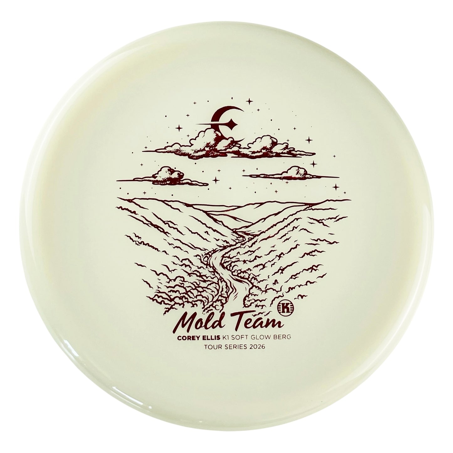 Kastaplast K1 Soft Glow Berg - Corey Ellis Mold Team Tour Series 2026