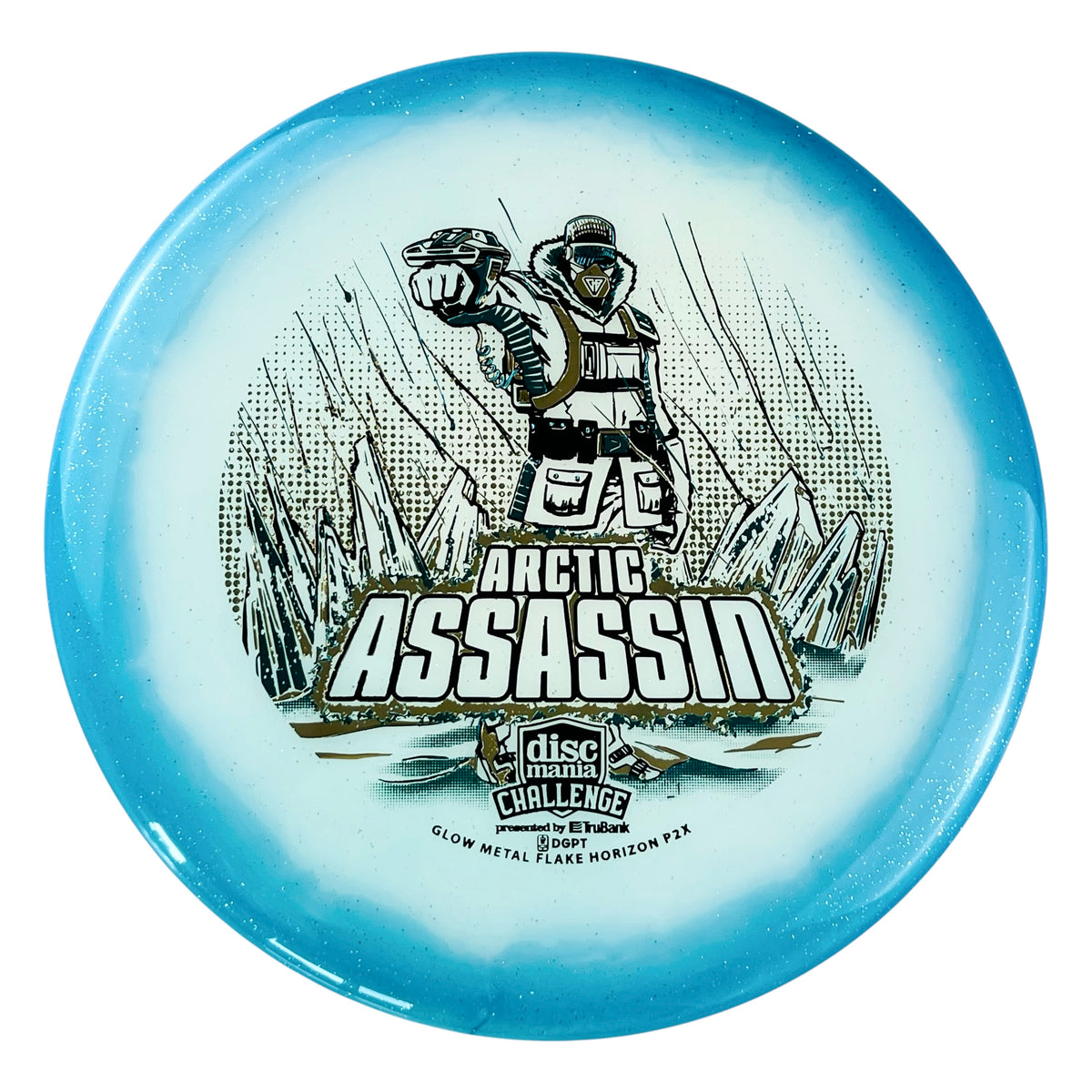 C-Line Metalflake Horizon P2x - Arctic Assassin Discmania Challenge