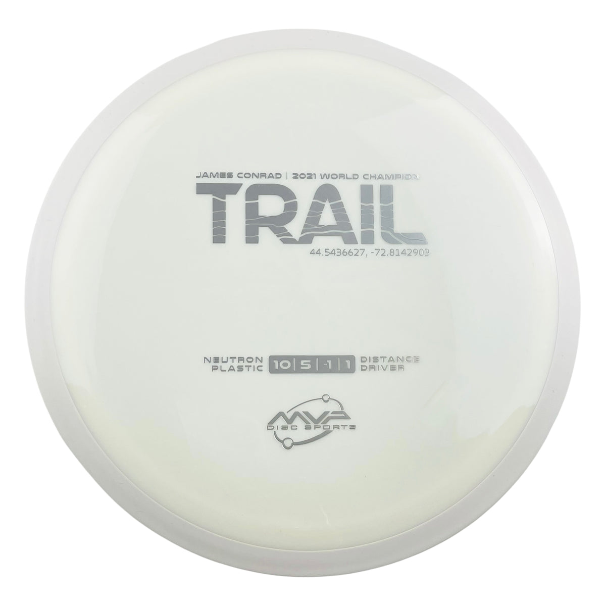 MVP Disc Sports Neutron Trail White Rim