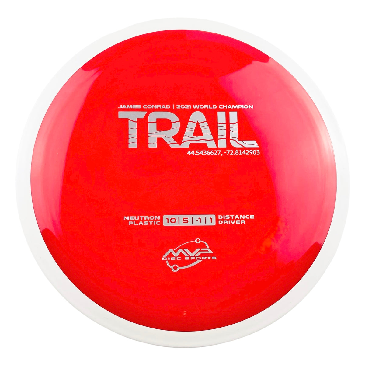 MVP Disc Sports Neutron Trail White Rim