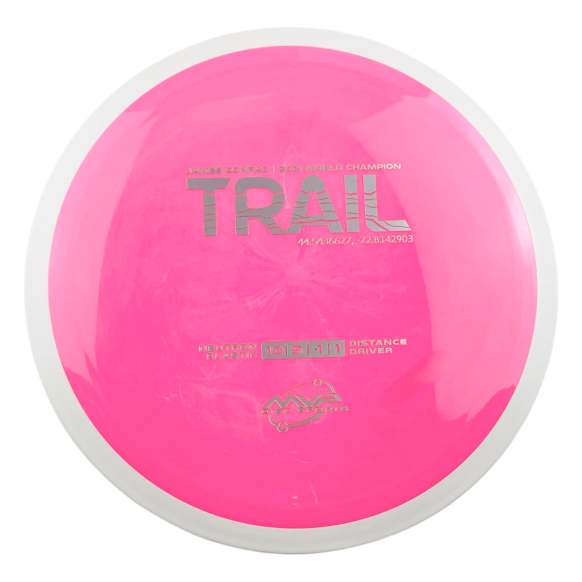 MVP Disc Sports Neutron Trail White Rim