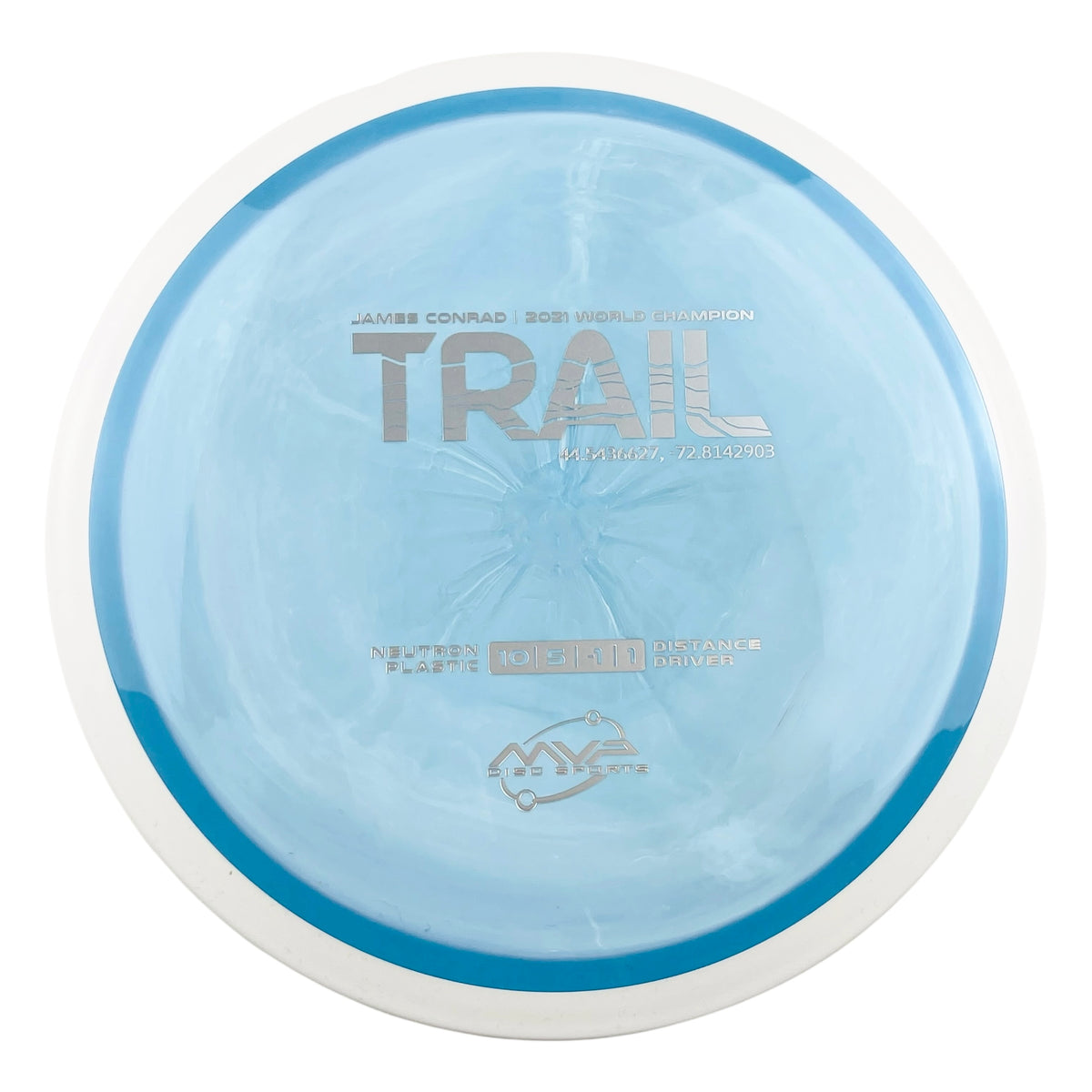 MVP Disc Sports Neutron Trail White Rim