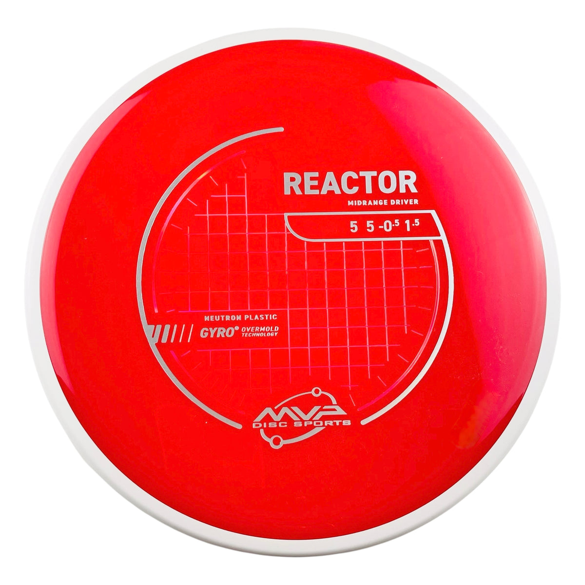 MVP Disc Sports Neutron Reactor White Rim