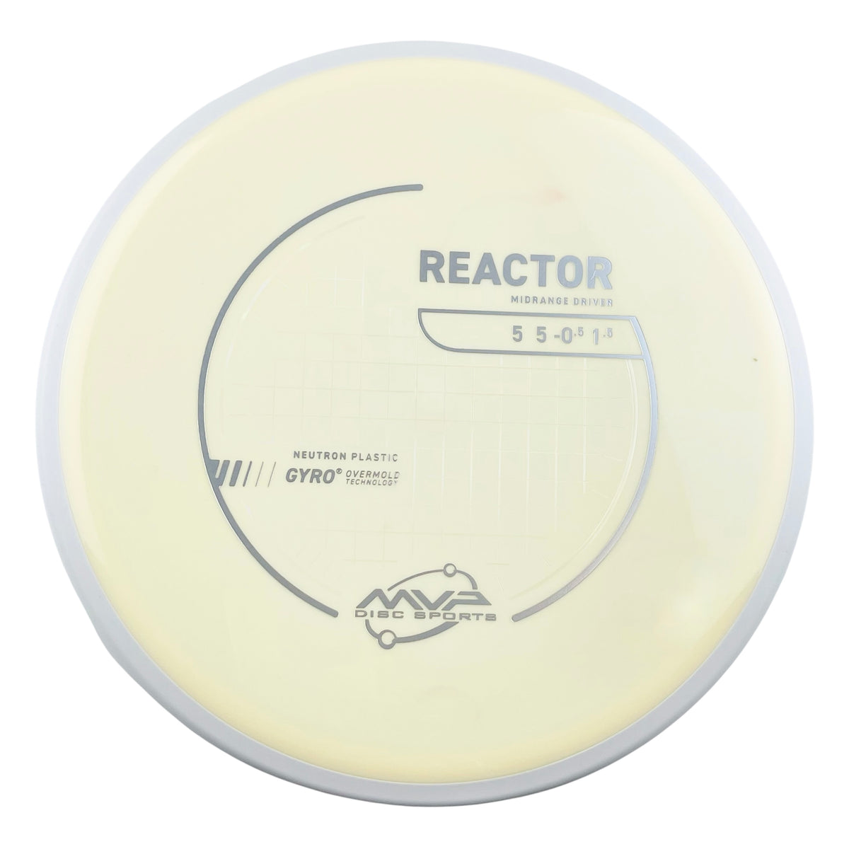 MVP Disc Sports Neutron Reactor White Rim