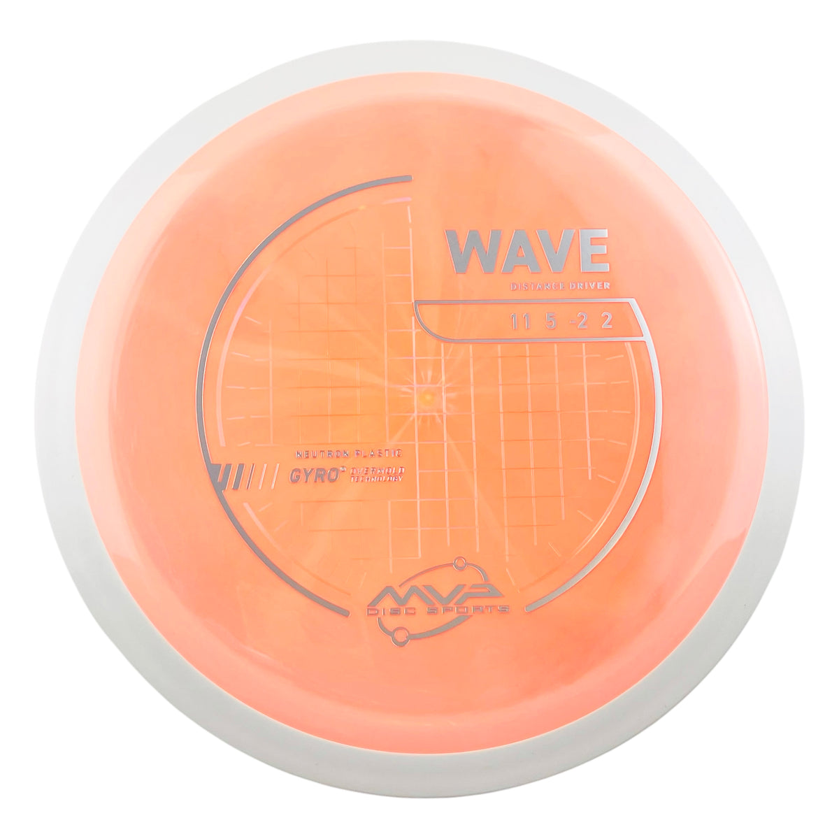 MVP Disc Sports Neutron Wave White Rim