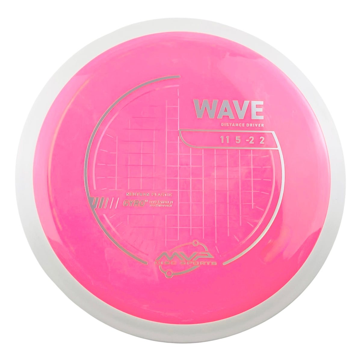 MVP Disc Sports Neutron Wave White Rim