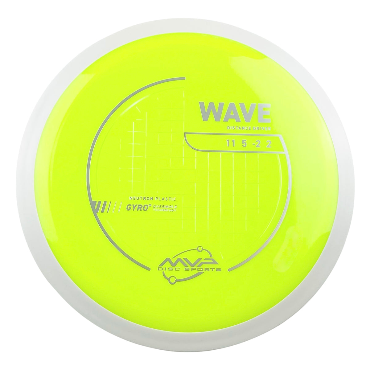 MVP Disc Sports Neutron Wave White Rim
