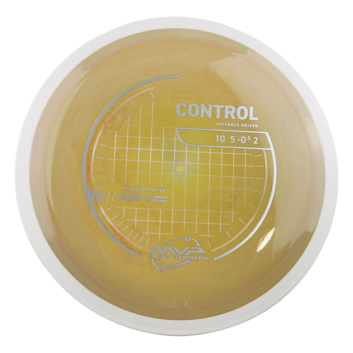 MVP Disc Sports Neutron Control - White Rim