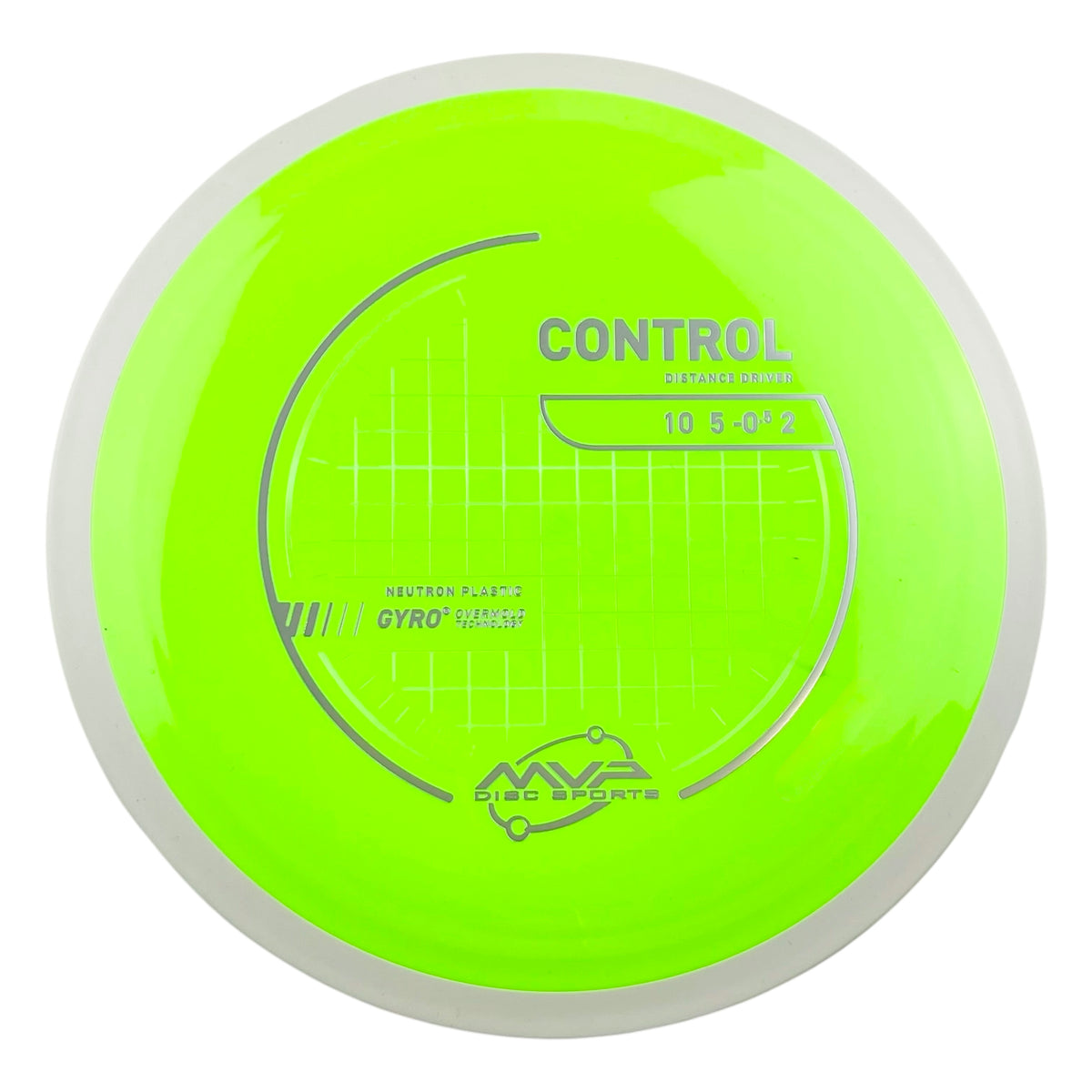 MVP Disc Sports Neutron Control - White Rim