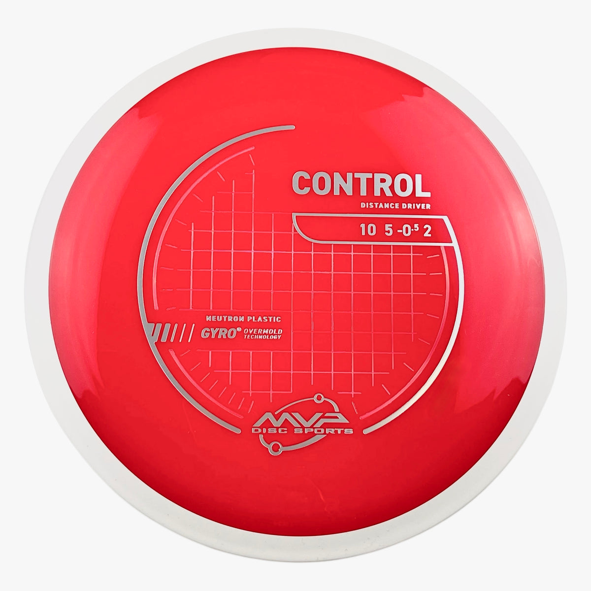 MVP Disc Sports Neutron Control - White Rim