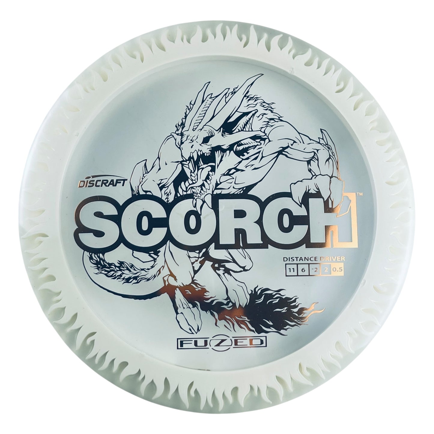 Discraft Fuzed Z Scorch Flame Pattern