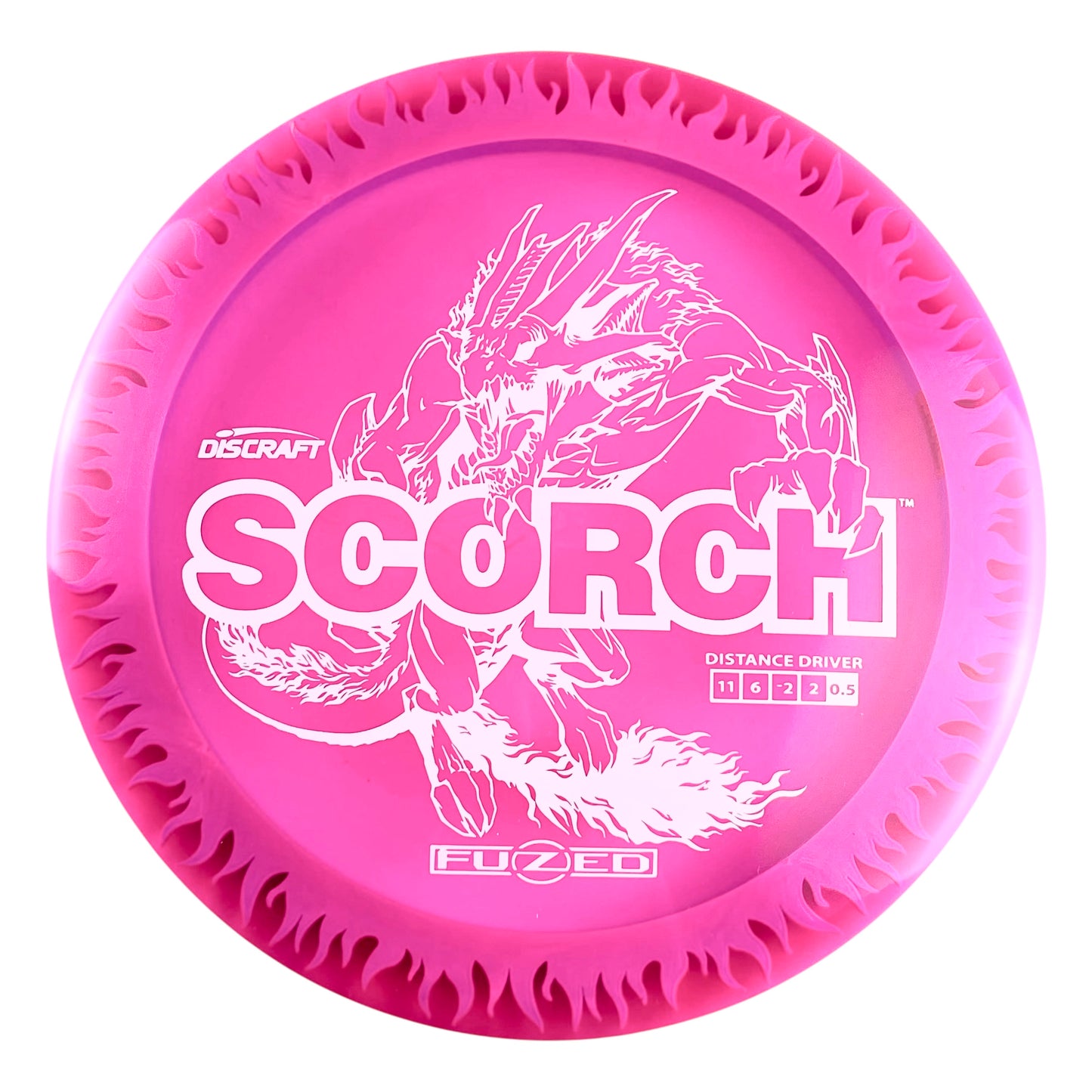 Discraft Fuzed Z Scorch Flame Pattern