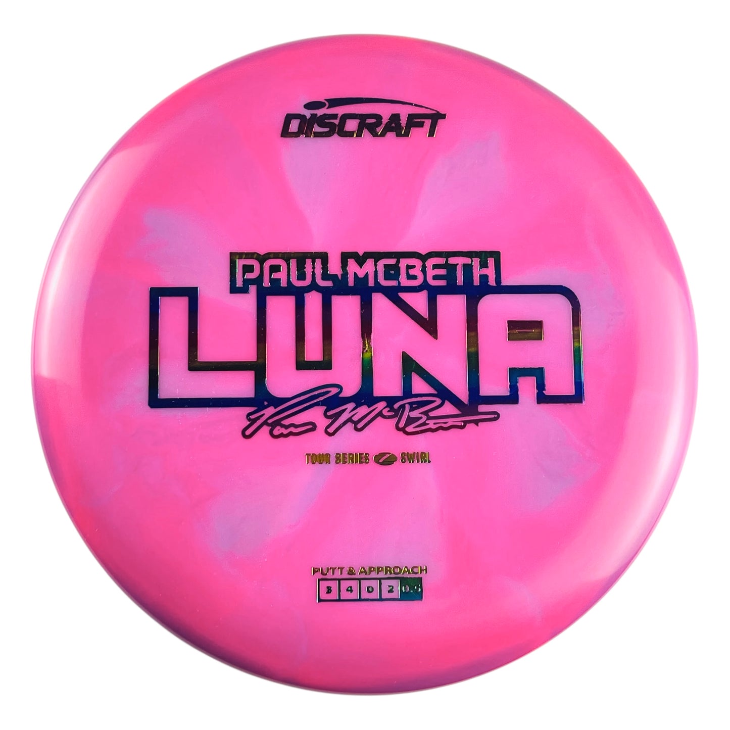 Discraft Z Swirl Luna - 2025 Tour Series Paul McBeth