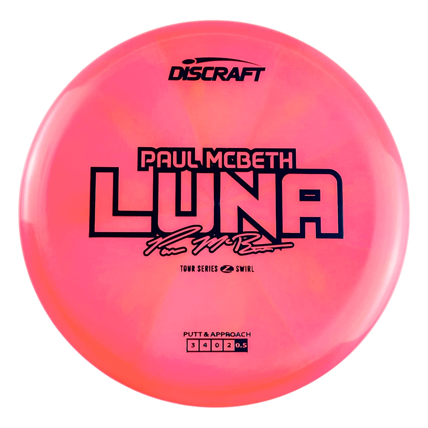 Discraft Z Swirl Luna - 2025 Tour Series Paul McBeth