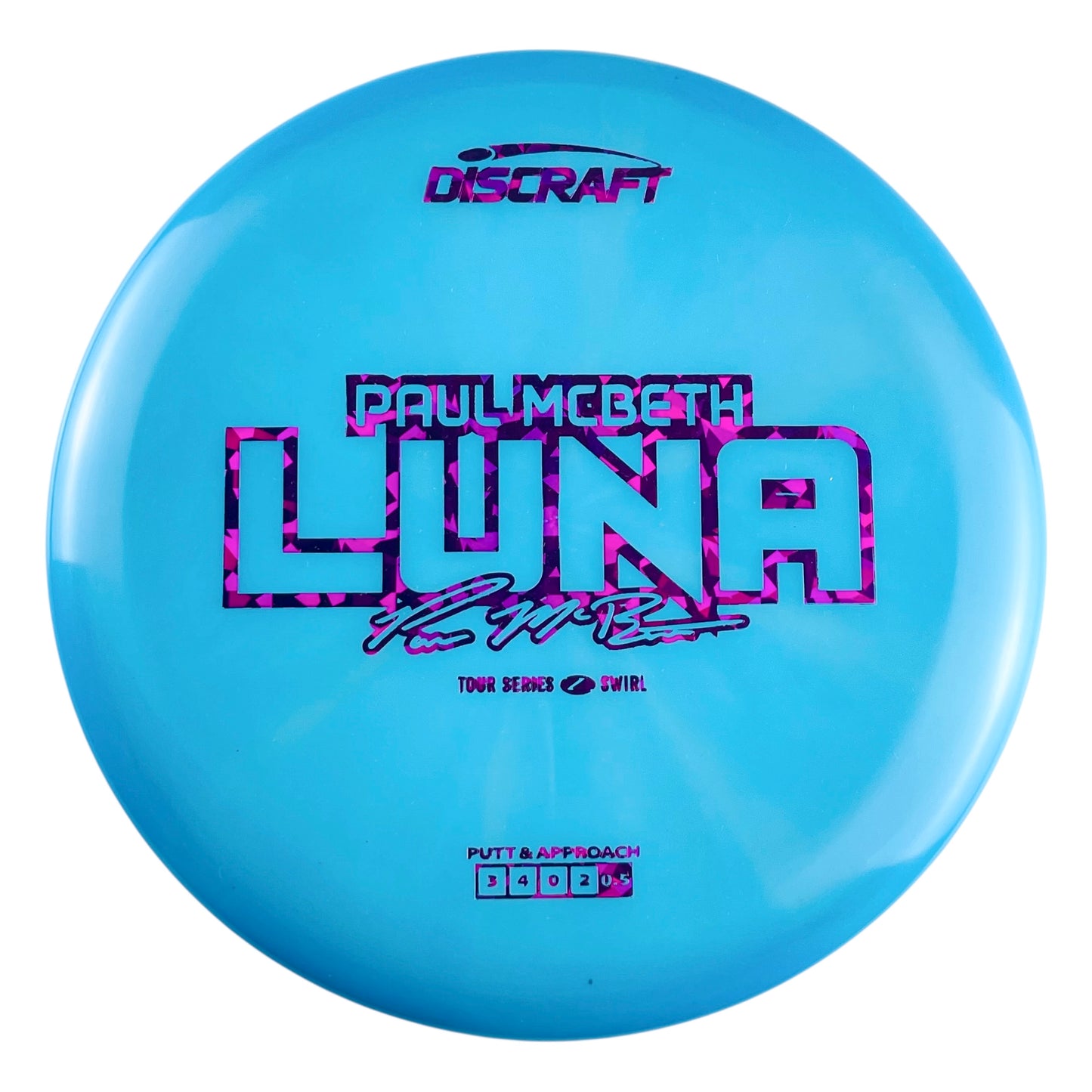 Discraft Z Swirl Luna - 2025 Tour Series Paul McBeth