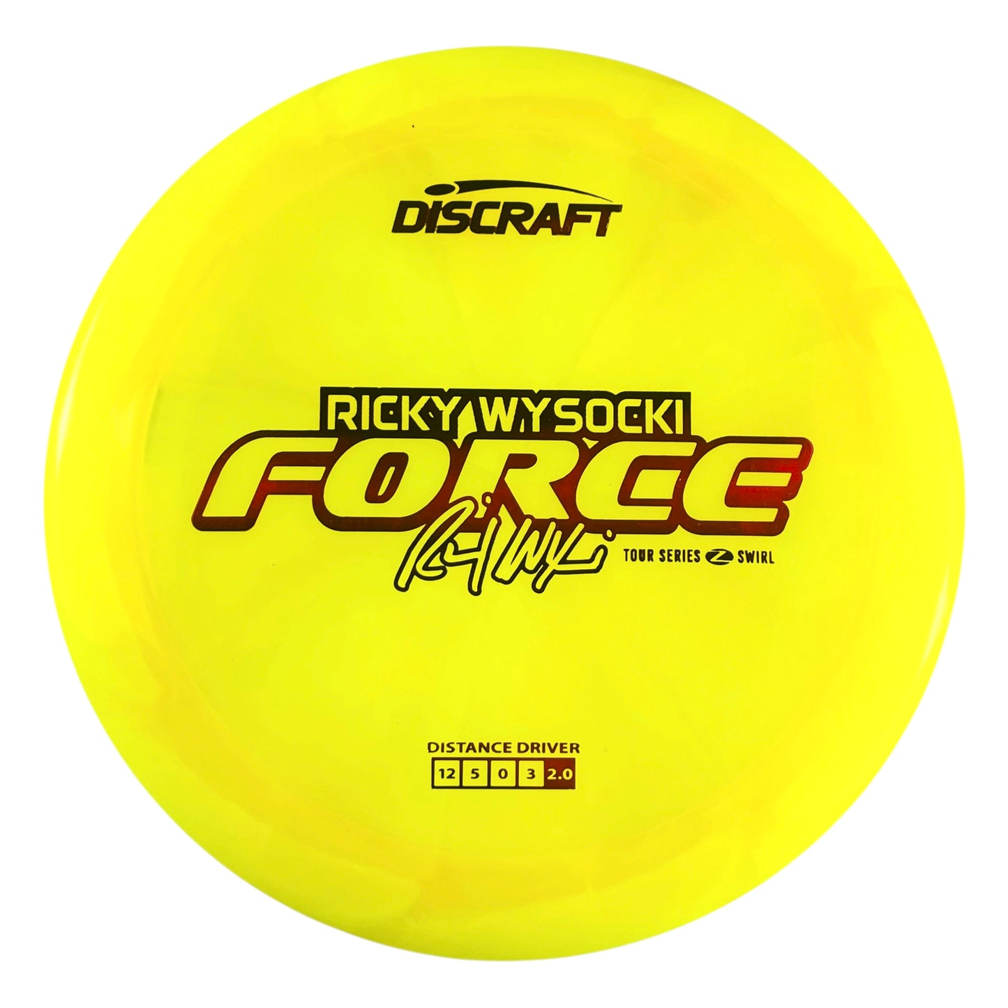 Discraft Z Swirl Force 2025 Ricky Wysocki Tour Series