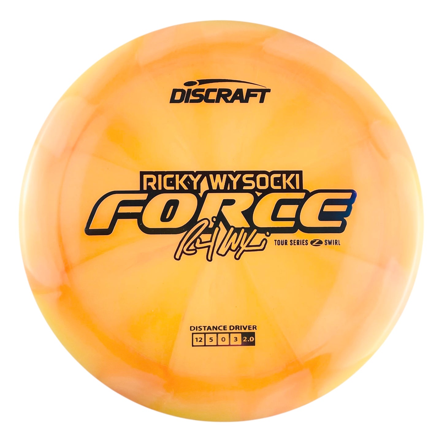 Discraft Z Swirl Force 2025 Ricky Wysocki Tour Series