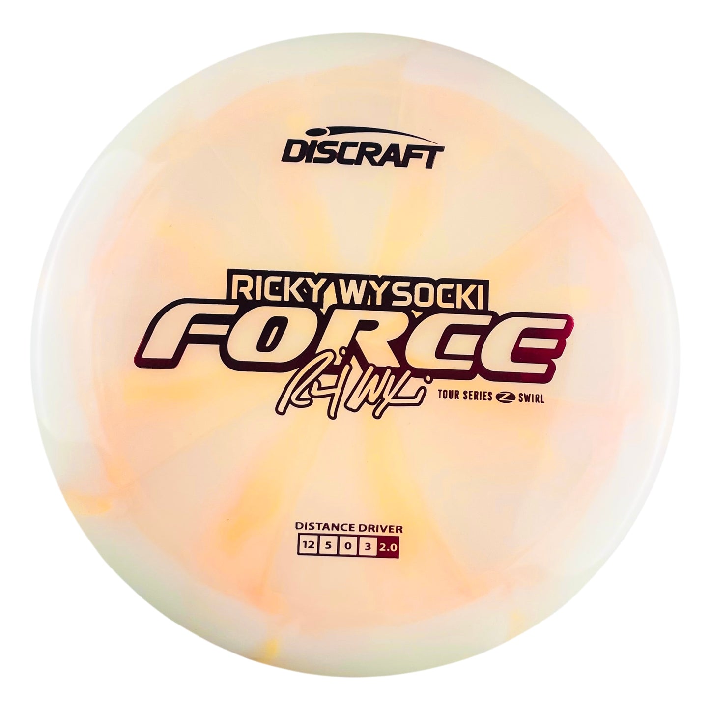 Discraft Z Swirl Force 2025 Ricky Wysocki Tour Series