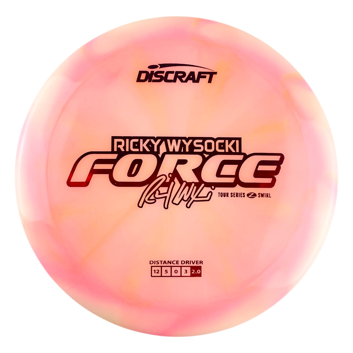 Discraft Z Swirl Force 2025 Ricky Wysocki Tour Series