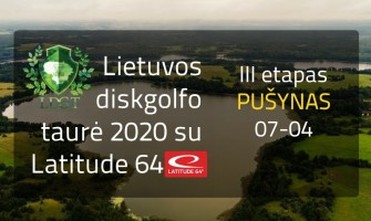 Lietuvos diskgolfo taurė 2020 su Latitude 64 – III – Pušynas